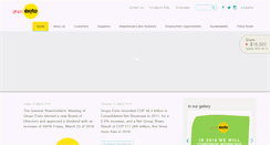 Desktop Screenshot of grupoexito.com.co